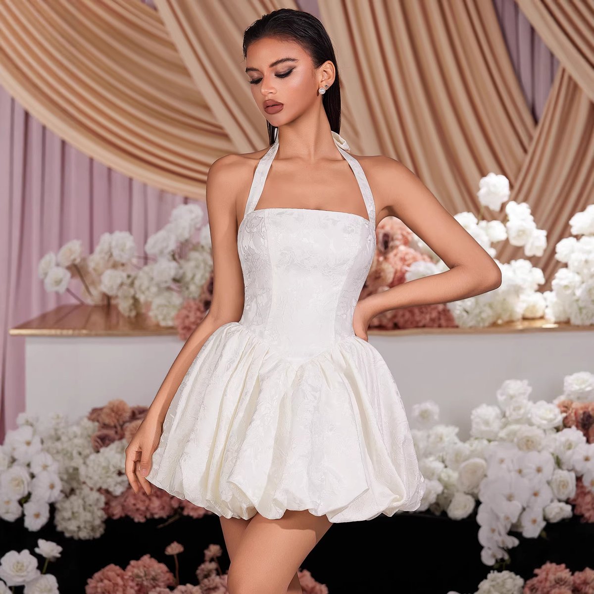 Minimalist Evening Gown